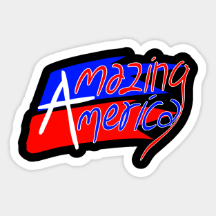 Amazing America Sticker